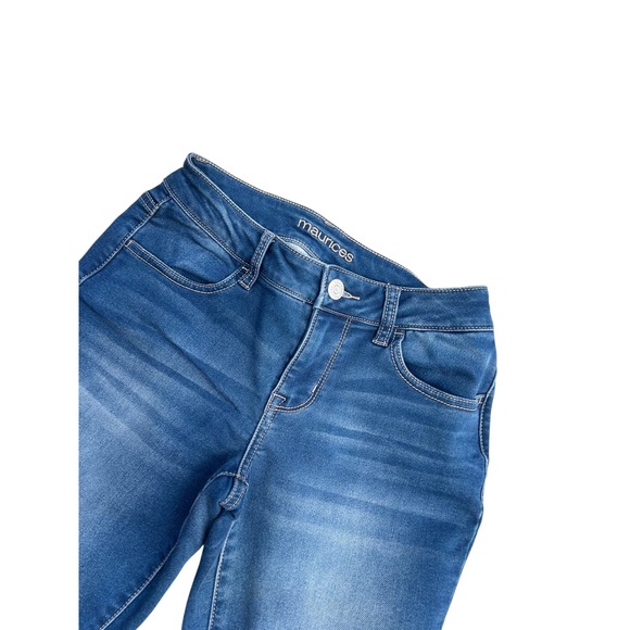 Maurices Womens Blue Wash‎ Skinny Jeggings XS Regular Stretch - Picture 2 of 8
